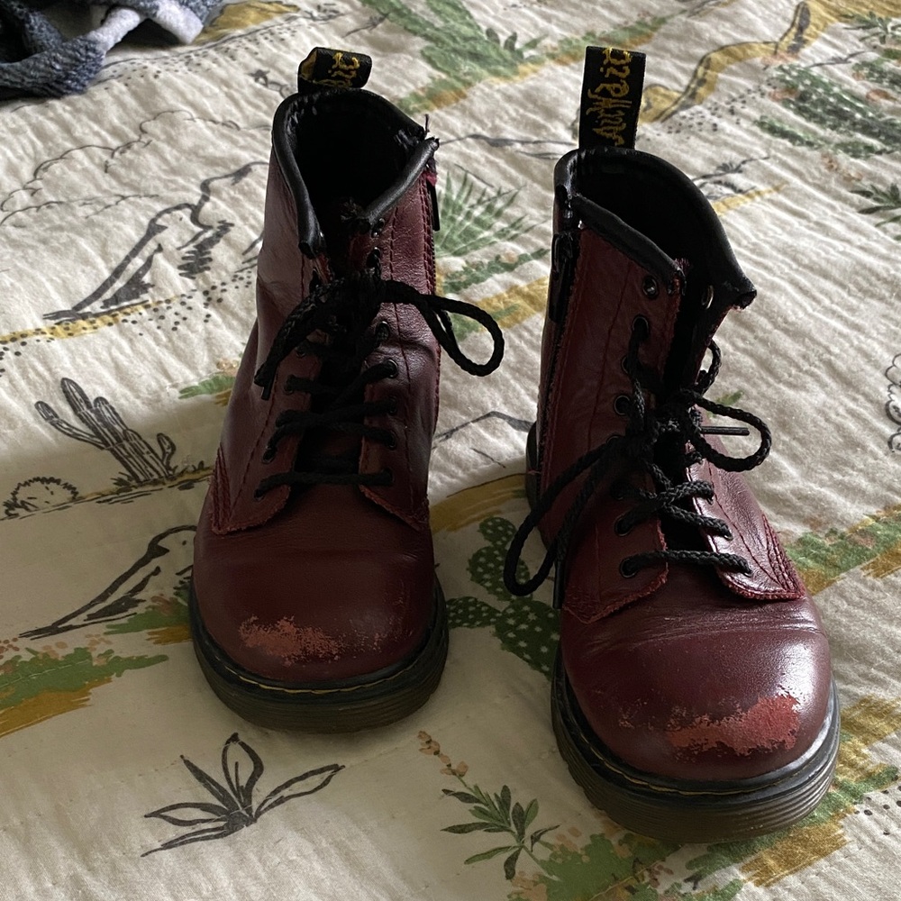 Girls Dr Martens Boots Size 10